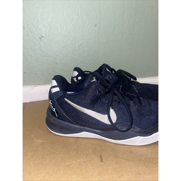 Nike Kobe 8 Navy Blue Sneakers, Size 4y/ 8W BNIB FN0266-400 - Picture 2 of 11